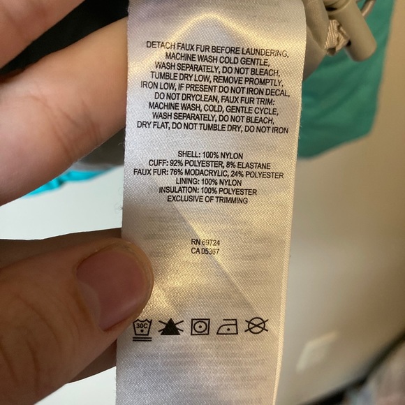 Columbia Teal Puffer Omni Shield Coat Medium - Picture 10 of 10